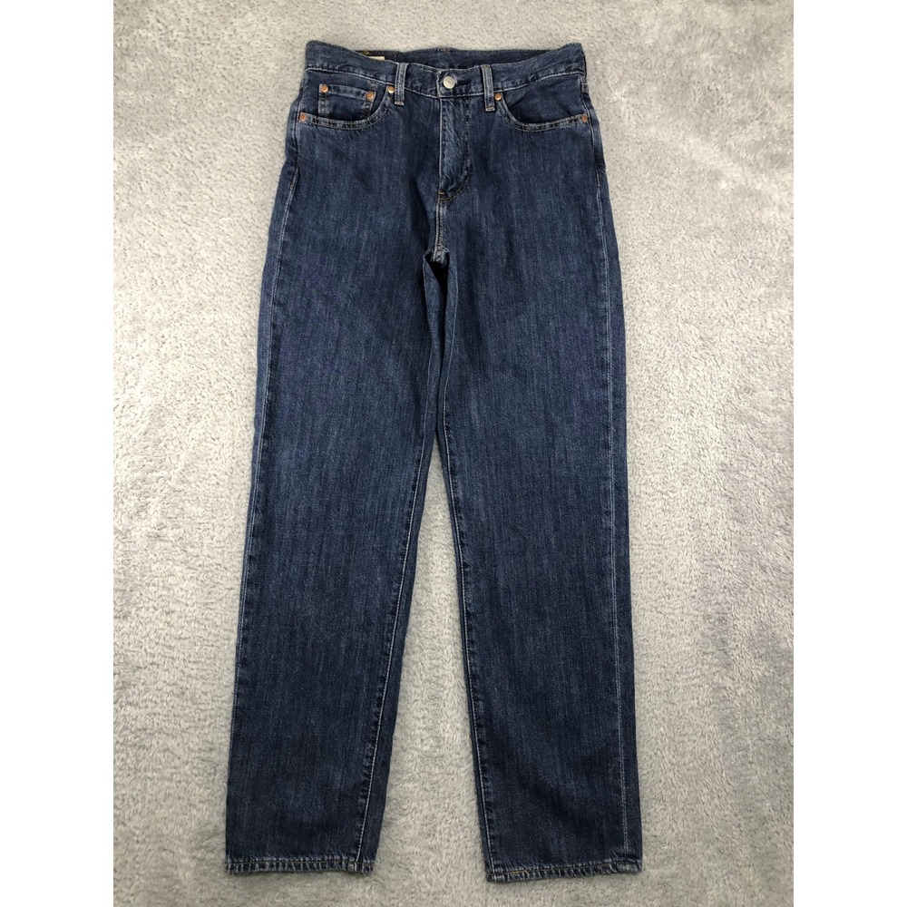 Levi's 568 Jeans Men 30x32 (Tag 28x32) Blue Loose Linen + Denim Straight Premium